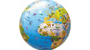 Nostra patria è il mondo intero: mappamondo